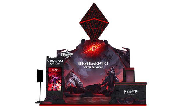 Rememento: White Shadow booth (May 24 & 25). VNGGames at GameVerse 2025: High-definition experience – Connecting community – Interacting with deities