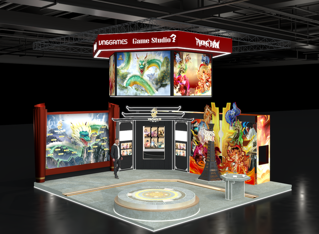 Vo Lam Truyen Ky and Phong Than VNG booths (May 24 & 25). VNGGames at GameVerse 2025: High-definition experience – Connecting community – Interacting with deities