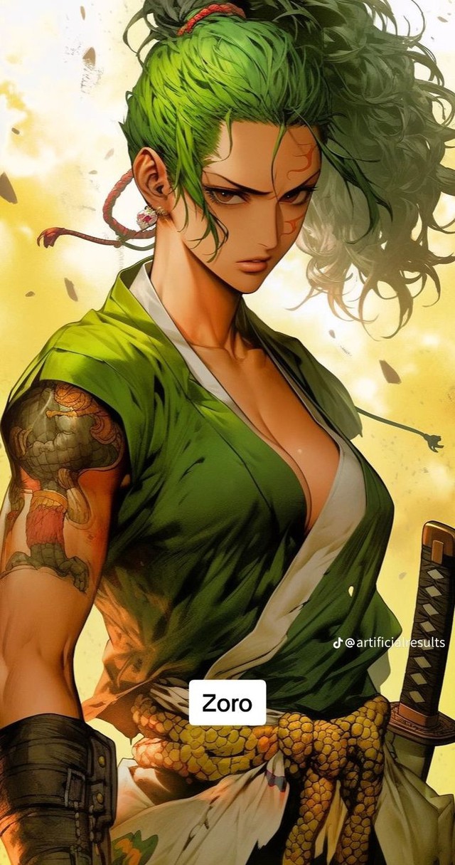 Zoro phiên bản nữ Zoro phiên bản nữ