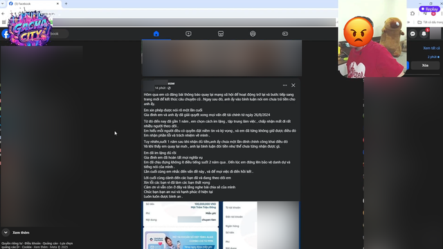 Cựu sao DOTA 2 lên stream giải thích hết tất cả sự việc với vợ cũ và tung cả một file docs dài đầu đuôi sự việc Cựu sao DOTA 2 lên stream giải thích hết tất cả sự việc với vợ cũ và tung cả một file docs dài đầu đuôi sự việc