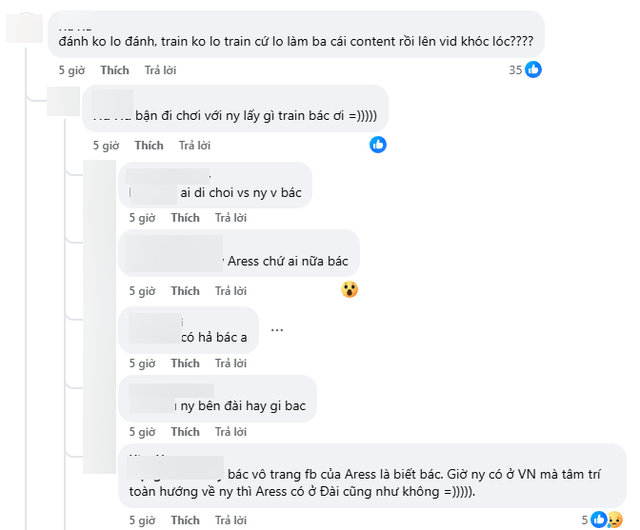 Có thông tin Aress để chuyện tình cảm ảnh hưởng việc thi đấu Có thông tin Aress để chuyện tình cảm ảnh hưởng việc thi đấu
