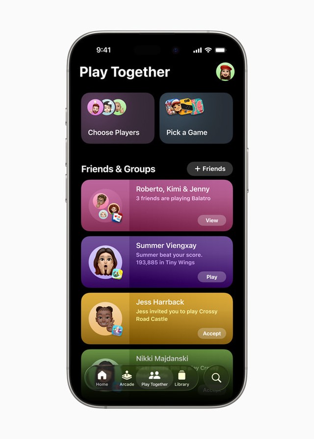 Ứng dụng Apple Games được ra mắt: Trung tâm trò chơi cá nhân hoá cho trải nghiệm chơi game và giải trí cùng bạn bè- Ảnh 7. Ứng dụng Apple Games được ra mắt: Trung tâm trò chơi cá nhân hoá cho trải nghiệm chơi game và giải trí cùng bạn bè- Ảnh 7.