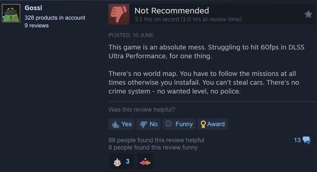Kỳ vọng cạnh tranh với GTA 6, tựa game này vừa ra mắt Steam đã nhận "cú sốc" đầu đời, thông số quá tệ- Ảnh 4.