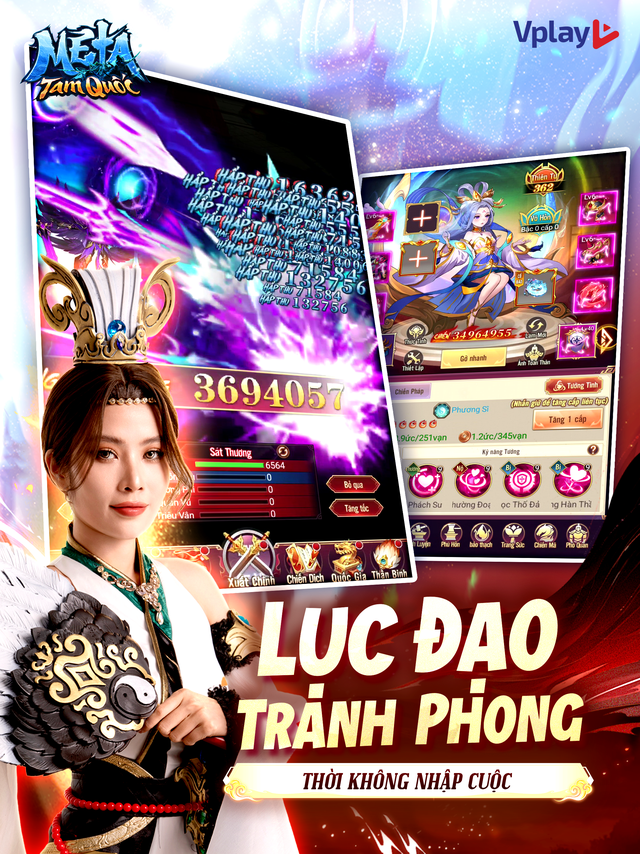 Mê Ta Tam Quốc - Vplay khẳng định đẳng cấp sân chơi chuẩn meta với vô vàn tính năng chiến thuật- Ảnh 1.