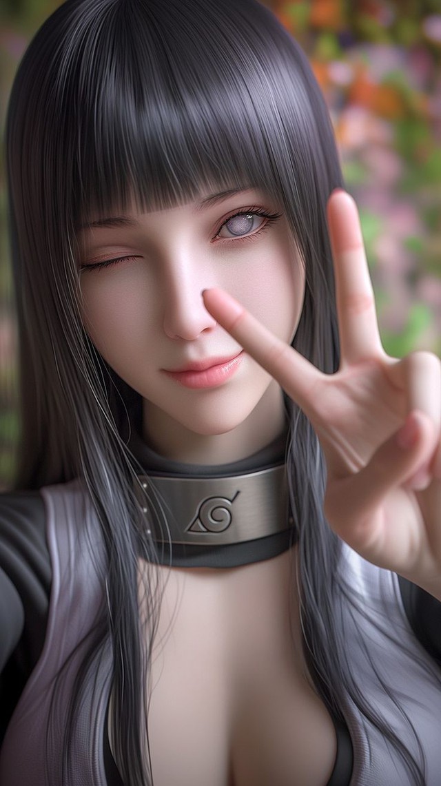 AI tái hiện Hinata nhan sắc khuynh thành, body nóng bỏng, fan tặc lưỡi 