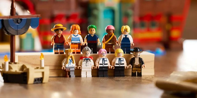 Lego giữ lời hứa, công bố bộ mô hình One Piece đầu tiên, mức giá gần 10 triệu gây sốc game thủ- Ảnh 1.