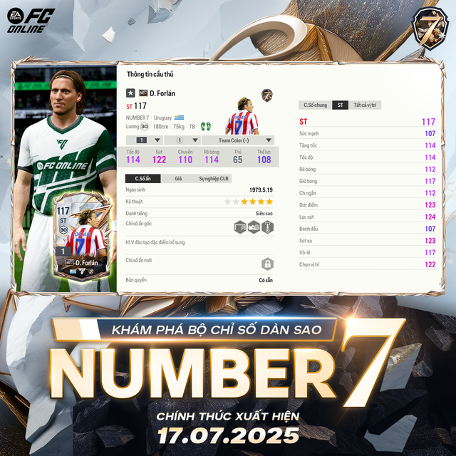 FC ONLINE chơi lớn: Tri ân sinh nhật 7 tuổi, tung ra mùa thẻ quốc dân dành riêng cho C.RONALDO và các huyền thoại áo mặc số 7!- Ảnh 5.