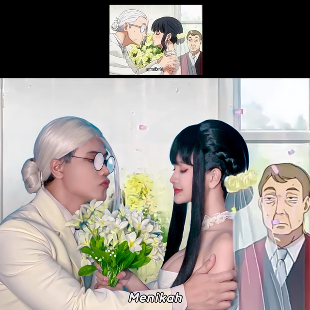 Cười ra nước mắt với loạt ảnh cosplay ông trùm sát thủ về vườn trong Sakamoto Days- Ảnh 5.