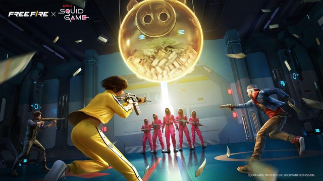 Bước vào vũ trụ Squid Game của Netflix trong Garena Free Fire- Ảnh 1. Bước vào vũ trụ Squid Game của Netflix trong Garena Free Fire- Ảnh 1.