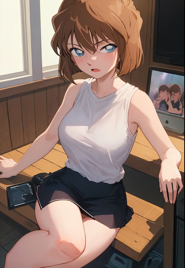 AI phục dựng Haibara, nhan sắc dịu keo khiến fan Conan mê như điếu đổ- Ảnh 8. AI phục dựng Haibara, nhan sắc dịu keo khiến fan Conan mê như điếu đổ- Ảnh 8.