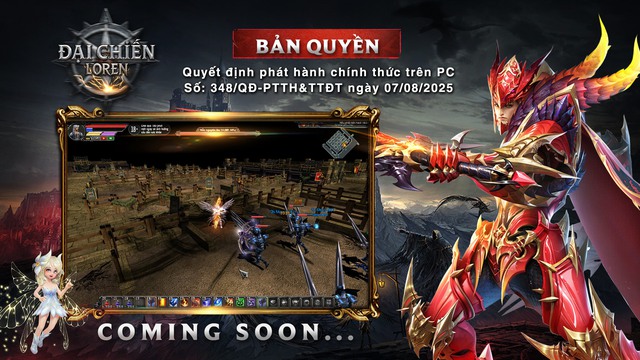 Đại Chiến Loren game hoài niệm MU Online, bản quyền phát hành tại Việt Nam- Ảnh 1.