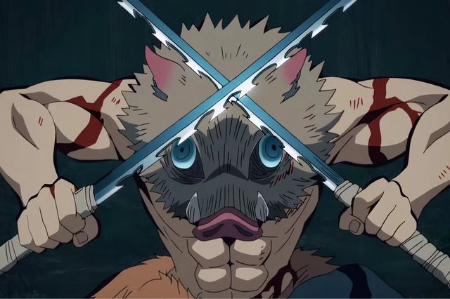 Cosplay Inosuke dài 8 giây, hot girl khiến người xem "tròn mắt" mà tấm tắc khen ngợi- Ảnh 1.