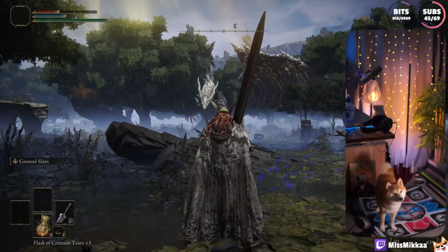 Đi vệ sinh lúc chơi game siêu khó, nữ streamer bất ngờ được "cún cưng" cứu giá, gây sốc CĐM- Ảnh 3.