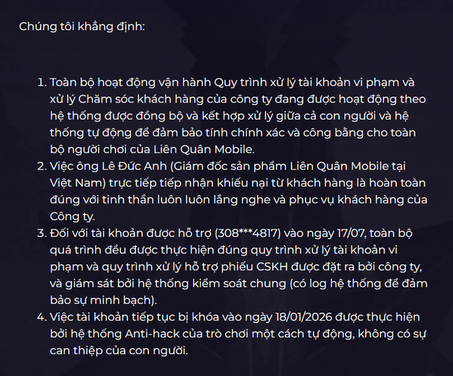 Garena chính thức lên tiếng về drama đang khiến CĐM phản ứng dữ dội- Ảnh 2.