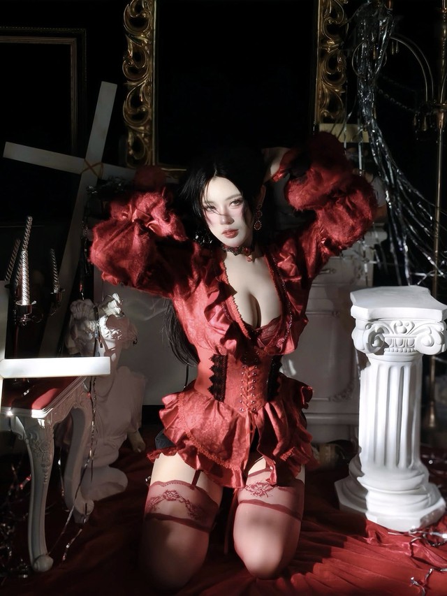 Hóa vai phản diện, UNa To Uyen khiến MXH phải choáng váng khi "lên đồ" nghiêm túc- Ảnh 2.