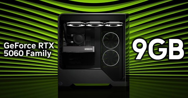 NVIDIA lộ diện RTX 5060 phiên bản 9GB VRAM: Nước đi "lạ" để đối phó bão giá linh kiện!- Ảnh 1.