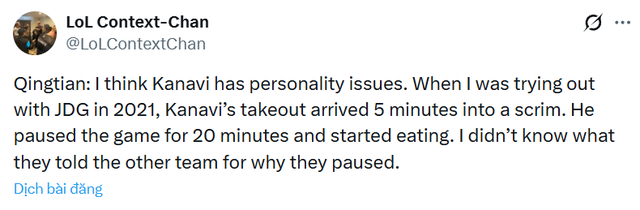 Siêu sao HLE bất ngờ bị "var" nhưng lại được chính khán giả LPL bênh vực- Ảnh 2. Siêu sao HLE bất ngờ bị "var" nhưng lại được chính khán giả LPL bênh vực- Ảnh 2.