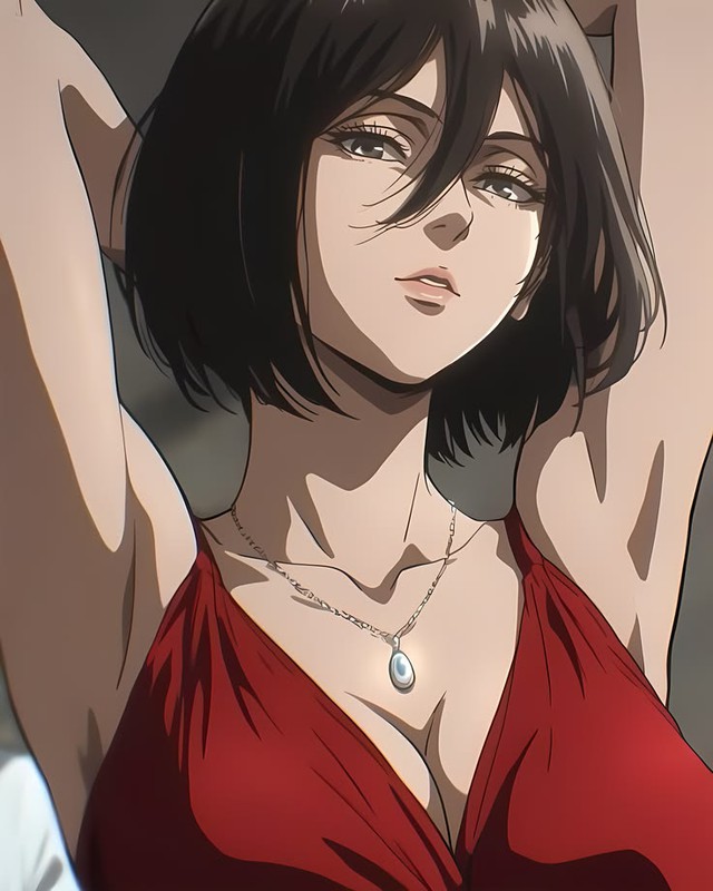 Ngắm trọn bộ ảnh Mikasa Ackerman: Nữ chiến binh quả cảm, cool ngầu bậc nhất Attack On Titan- Ảnh 7.