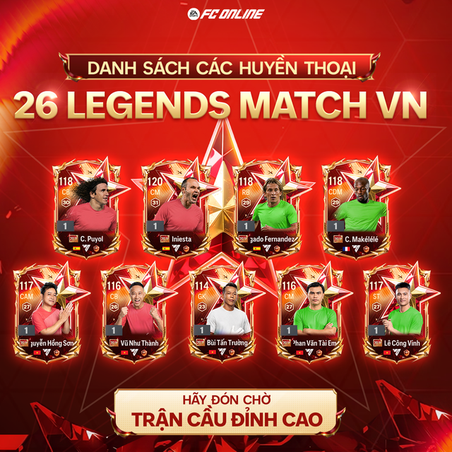 FC Online chơi lớn! Mời huyền thoại bóng đá quốc tế về Việt Nam tham gia giải đấu Legends Match- Ảnh 2. FC Online chơi lớn! Mời huyền thoại bóng đá quốc tế về Việt Nam tham gia giải đấu Legends Match- Ảnh 2.