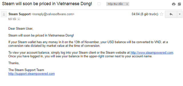 Tin vui cho game thủ Việt: Đã có thể mua game trên Steam bằng VNĐ
