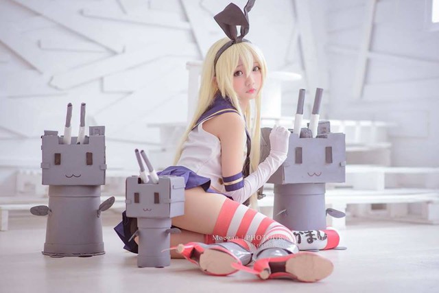 Bỏng mắt với cosplay cô nàng Shimakaze trong Kantai Collection