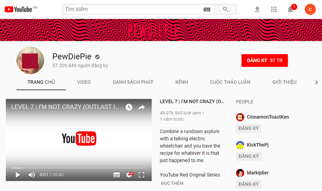  Nếu tiếp tục bị phạt về DMCA, Pewdiepie có nguy cơ sẽ mất trắng kênh Youtube 57 triệu sub này. 