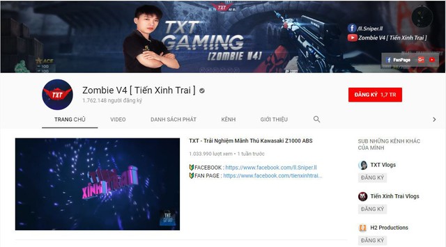  Hiện nay TXT đã có 1,7 triệu người theo dõi kênh Youtube của mình 