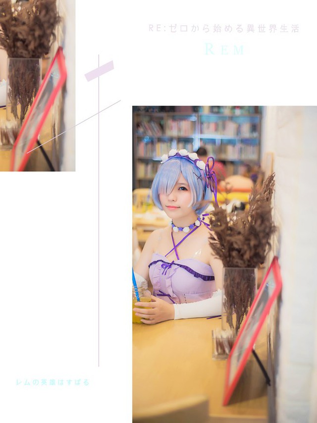 Cosplay cô nàng Rem tuyệt đẹp trong Re:Zero - Càng ngắm càng mê