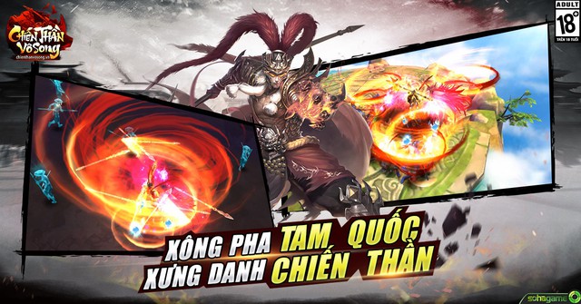 Tập đoàn “đốt đến chết” trong Chiến Thần Vô Song - game nhập vai hành động vừa ra mắt
