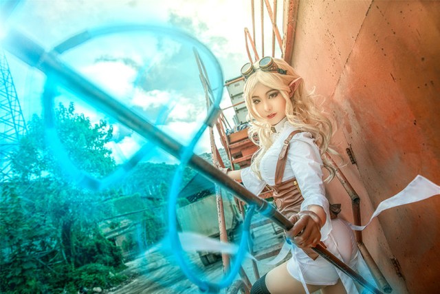 Ngắm cosplay Hextech Janna cực đẹp trong Liên Minh Huyền Thoại