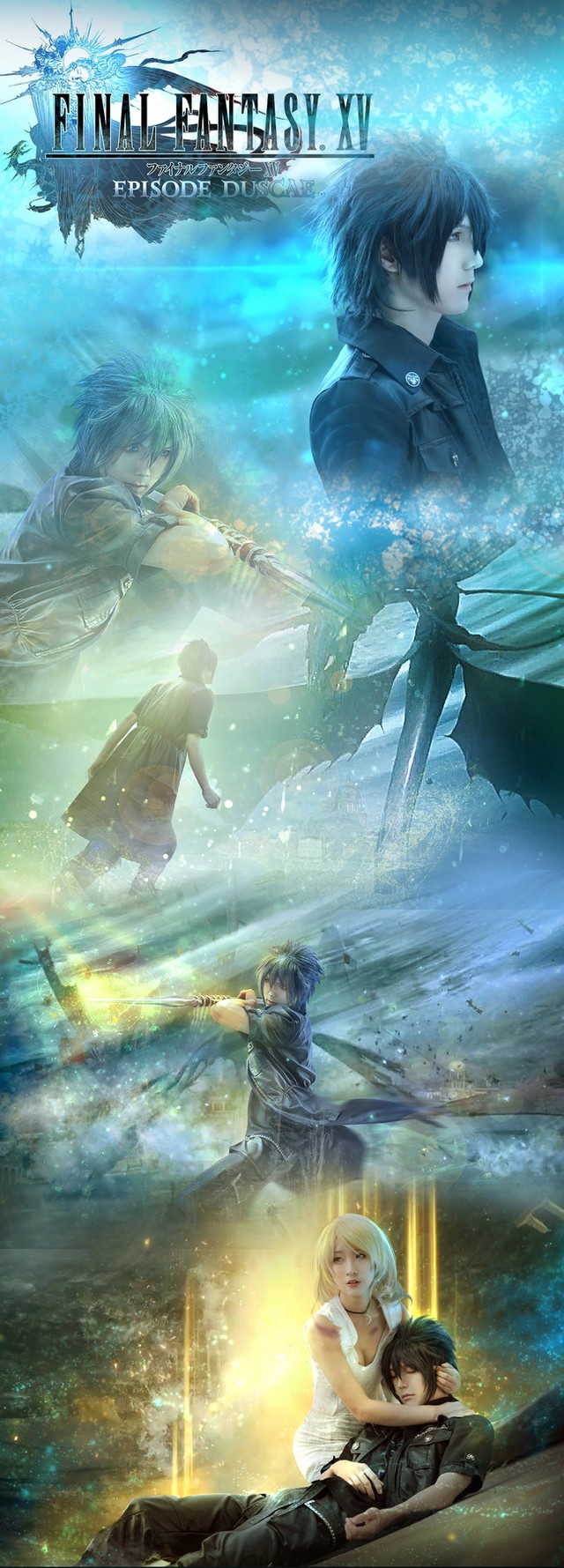 Rớt nước mắt vì cosplay cặp tình nhân bạc mệnh Noctis - Luna trong Final Fantasy XV