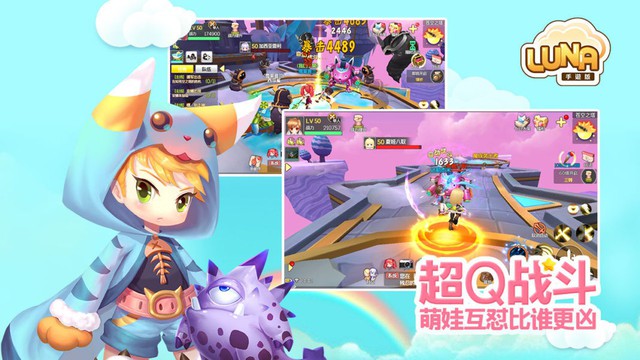 Luna Mobile - MMORPG phong cách anime chibi cực dễ thương cho Mobile