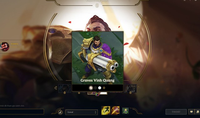  Graves Vinh Quang đã đến tay game thủ Việt Nam 