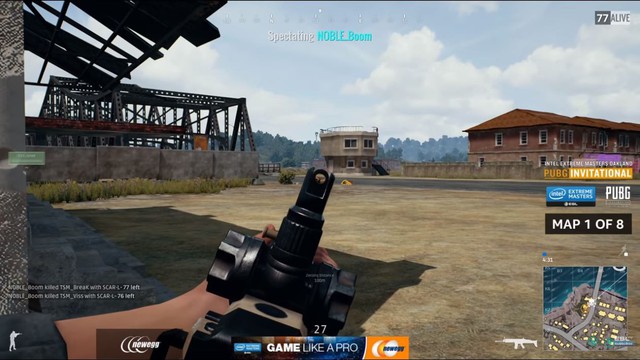 Ngày đầu thi đấu IEM PUBG Invitational Oakland: Không còn trò 