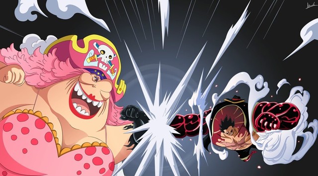  Trong năm nay, Luffy chính thức có màn so găng với một Tứ Hoàng 