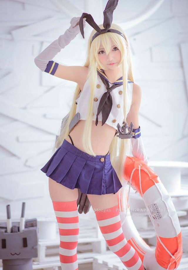 Bỏng mắt với cosplay cô nàng Shimakaze trong Kantai Collection