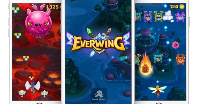  EverWing thực chất là một tựa game bắn máy bay trên Facebook 