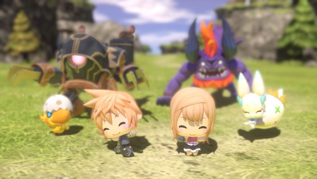 World of Final Fantasy - RPG dễ thương nhất của Square Enix chính thức cập bến PC