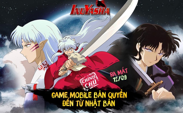 Game hot InuYasha Mobile chính thức phát hành tại Việt Nam ngày 12/09