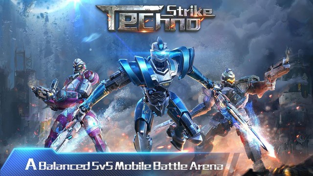 Tải ngay Techno Strike - FPS online cho người chơi điều khiển hàng loạt robot 