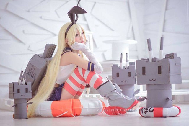 Bỏng mắt với cosplay cô nàng Shimakaze trong Kantai Collection