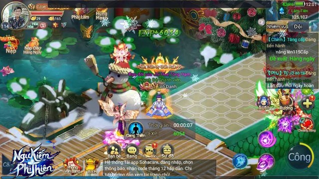 Game thủ Ngự Kiếm Phi Thiên đua nhau 