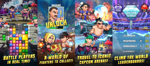 Puzzle Fighter - Game Xếp Hình cực hot mới của Capcom sắp được phát hành