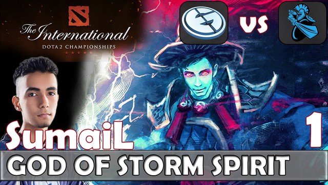  Nếu bạn muốn chơi giỏi Storm Spirit thì Sumail là player bạn cần học hỏi rất nhiều. 