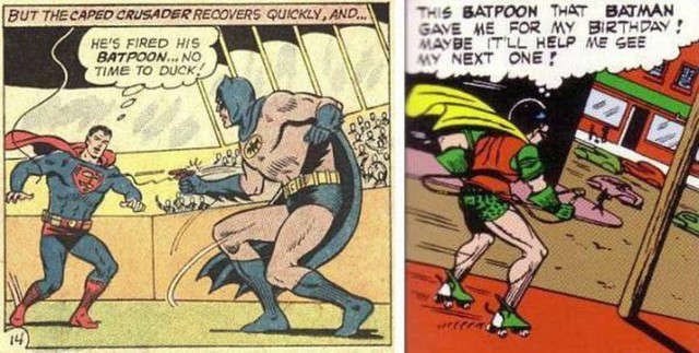 Điểm mặt chỉ tên 10 vũ khí VÔ DỤNG và NGỚ NGẨN nhất mà Batman từng sử dụng