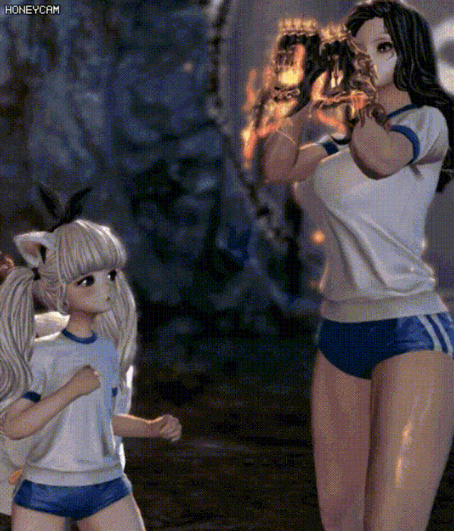 Hình ảnh nữ nhân vật có phần quá mức gợi cảm trong Blade and Soul