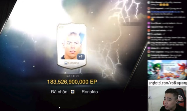  Mục tiêu của toàn bộ người chơi FIFA Online 3: Ronaldo de Lima Ultimate Legend!!! 