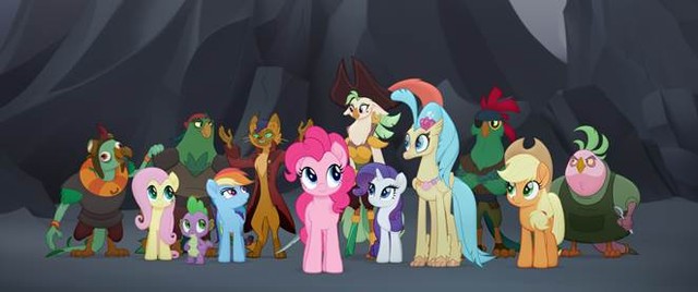  Các cô nàng Pony cùng những người bạn mới của mình 