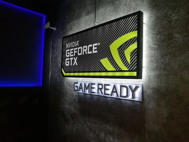 Chứng nhận GeForce iCafe bên trong phòng máy