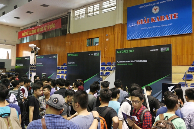 Tham dự sự kiện GeForce Day 2017 tại Hà Nội: Quá đông, quá hoành tráng!